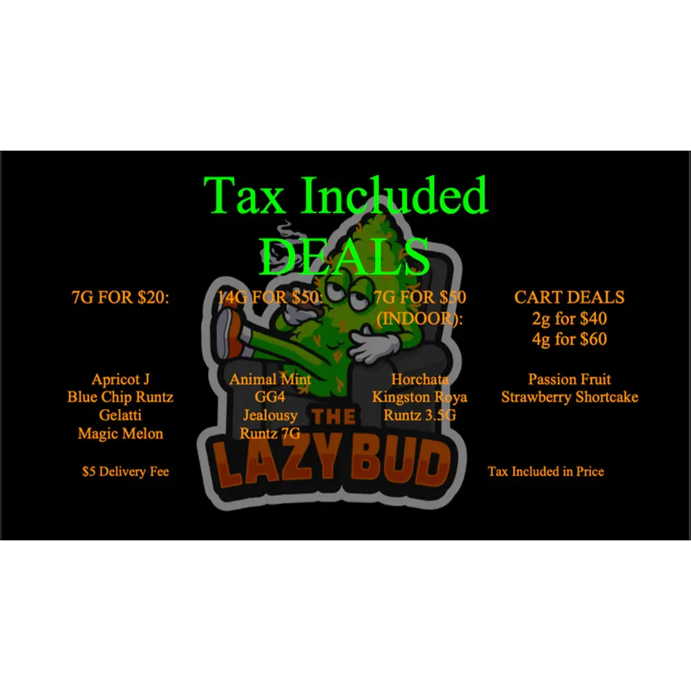 The Lazy Bud Delivery-logo